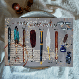 ショップアイテム　デザインペーパー「Pen's」