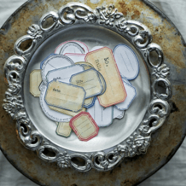 ショップアイテム　デザインペーパー「Label」