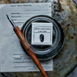 スタンプ作品　Fingerprints Stamp